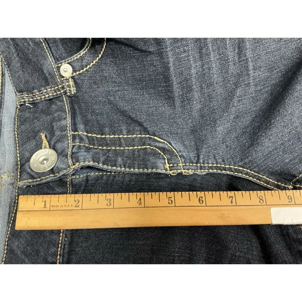 Torrid Woman’s Dark Wash Denim Blue Jeans‎ Sz 18R Straight Leg RN 120684